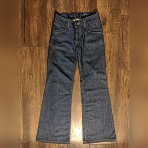 Chip & Pepper Women's Caesar Jeans Size 26 (28x32) Wide Leg Bell Bottom Low Rise